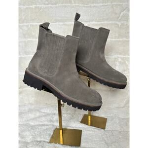 Seychelles 8.5 Cashew Boot Chelsea Pull on Festival Lug sole